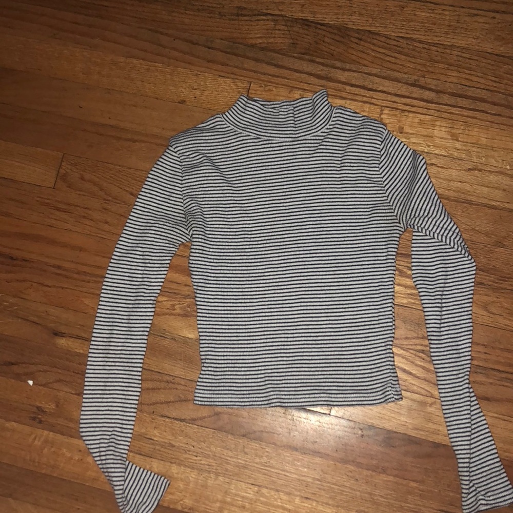 Striped crop top